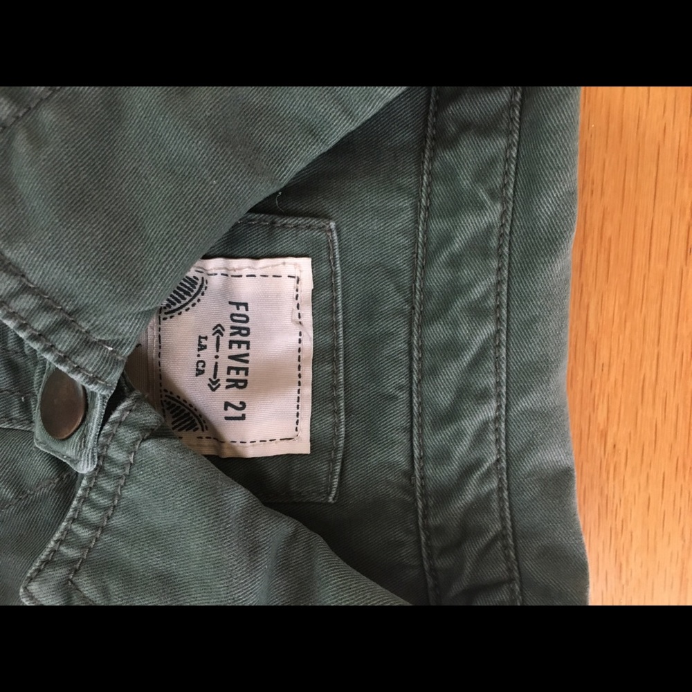 army green jacket - Picture 3 of 6
